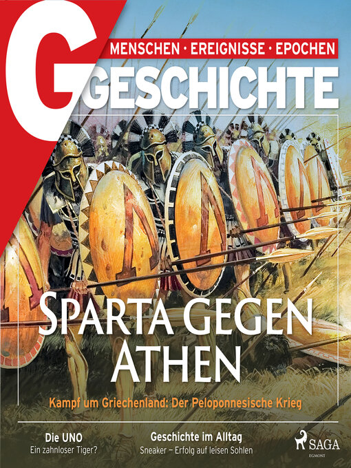 Title details for G/GESCHICHTE--Sparta gegen Athen by G/GESCHICHTE - Available